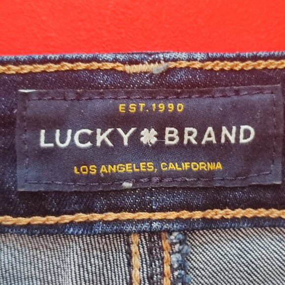 Lucky Brand Jeans Hayden skinny ankle indigo blue women's size 00 / 24 - Picture 6 of 12